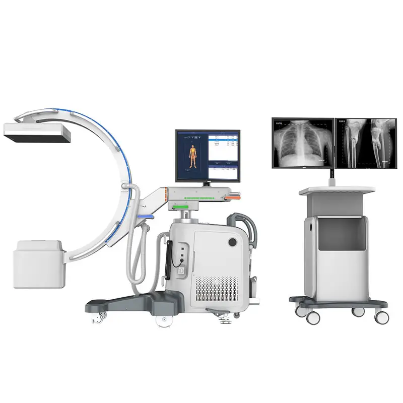 5kW mobiles Hochfrequenz-C-Arm-Fluor os kopie gerät Multifunktion ales digitales chirurgisches C-Arm-Röntgengerät