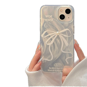 Özelleştirilebilir Logo OEM/ODM tüy gazlı bez kabuk koruyucu cep telefonu kılıfı Iphone serisi telefon tutamağı için - Product Image 1