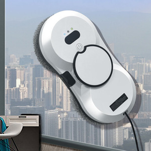 5600pa Limpeza Robô <span class=keywords><strong>APP</strong></span> Controlado 35ML Automático Água Jet Vacuum Vidro Limpeza Robô De Limpeza De Vidro Elétrico