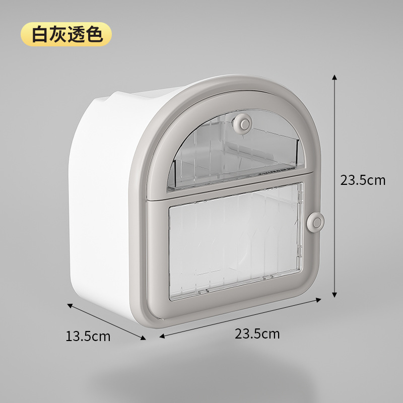 White-gray transparent color