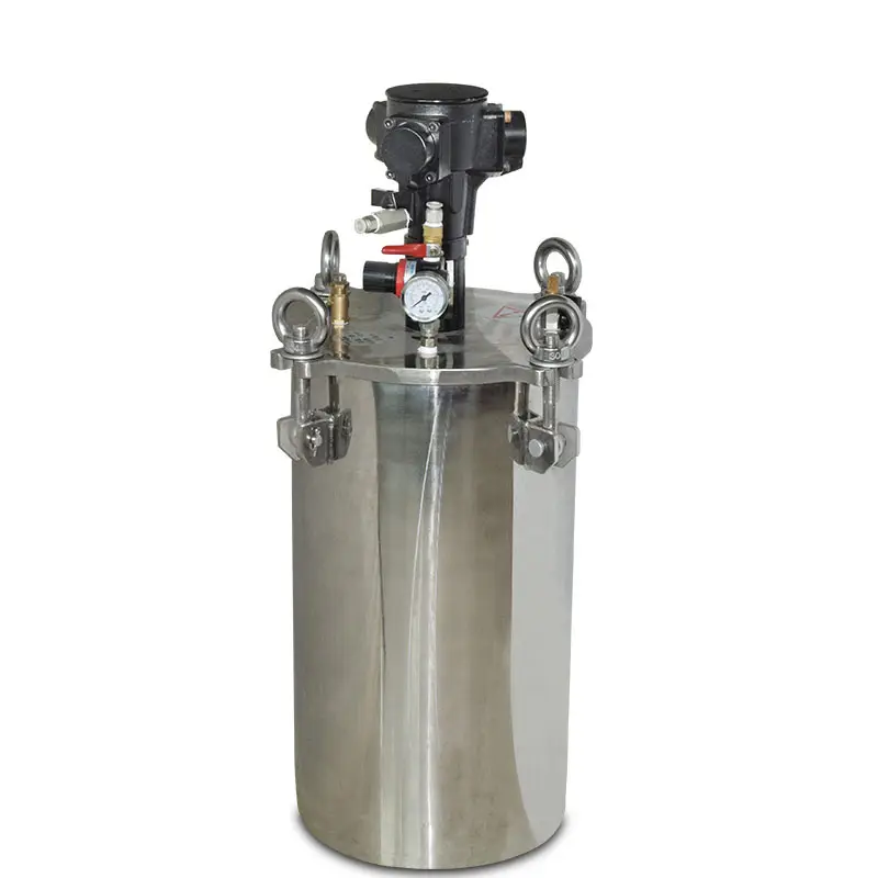 60L dağıtım otomatik hava basıncı boya tankı ile mikser karıştırıcısı karıştırıcılar hava basıncı depolama tankı