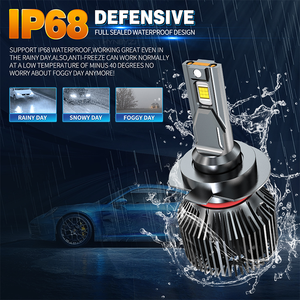 หลอดไฟรถยนต์16800lm 9006 140W hynbyzj 9012 881 Hi/ไฟต่ำอัตโนมัติไฟหน้ารถ H13 CANbus 12V 360 foco LEDs H4 H7 LED 9005 LED - Product Image 5