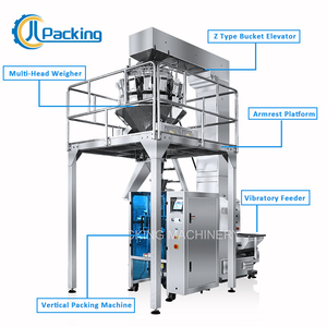 Pillow Bag Chocolate Beans Mixed Nuts Snack Food Vertical Filling and Packing Machine with Multi-Head Weigher - Product Image 2