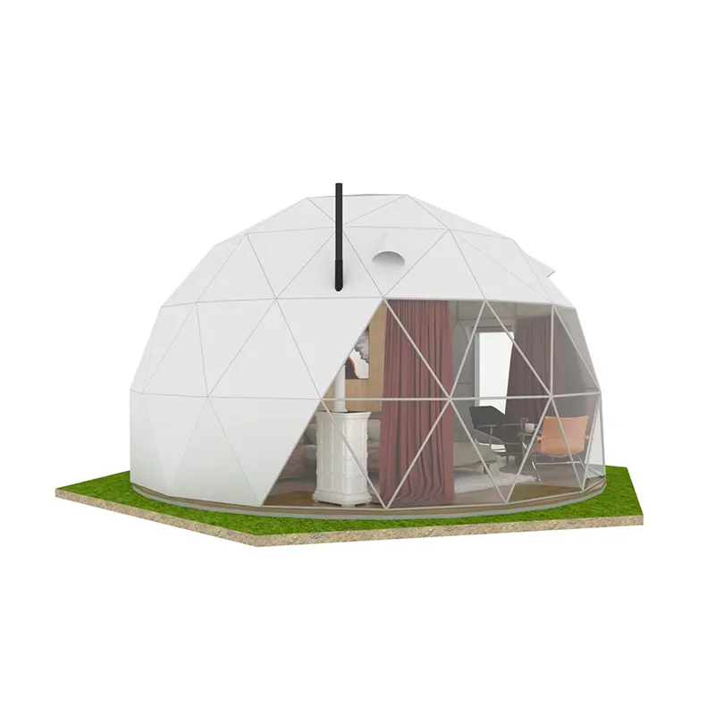 Outdoor Camping Double Room Home Clear Hotel Dome Marquee Tenda para alugar