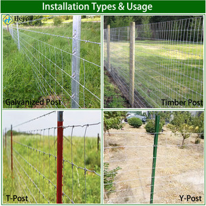 Factory Cattle <strong>Fence</strong> Galvanized <strong>Class</strong> 3 Fixed Knot Model 23120 Spacing 12in Security <strong>Mesh</strong> for Ranches Livestock Sells in Amazon - Product Image 6