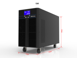 Compacto 1KVA-6KVA UPS en línea para el hogar | Batería de respaldo con pantalla LCD y monitoreo de aplicaciones móviles - Product Image 3