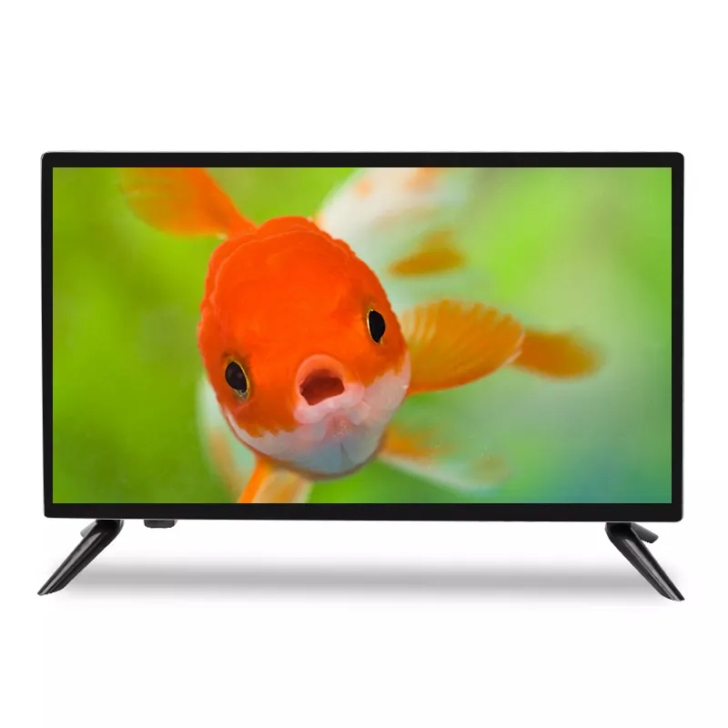 Televisão de tela plana de tamanho pequeno portátil, 21.5 22 polegadas hd à prova d'água lcd tv espelho tv