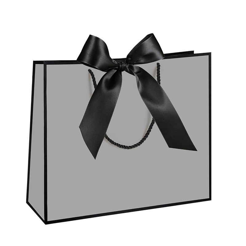 Gray with black edge