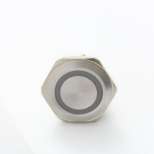ELEWIND 30mm halka aydınlatmalı Metal basmalı anahtar (PM301F-11E/G/12 V/S) - Product Image 3