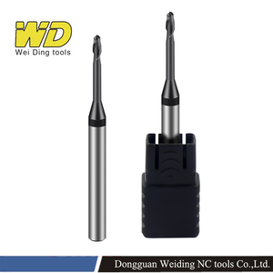 Carbide Ball Nose R0.2 0.3 0.5 R1 Milling <strong>Cutter</strong> Long Neck Cutting End Mill Round <strong>Cutters</strong> <strong>Deep</strong> Milling <strong>Cutter</strong> - Product Image 3