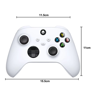 无线2.4G游戏控制器，适用于Xbox One S X系列控制台强双振动PS3 PS4无线控制器 - Product Image 4