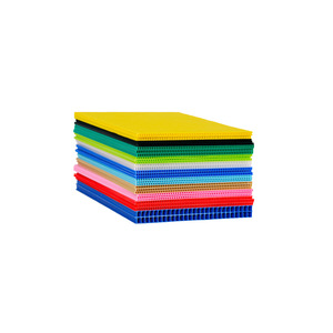 Özel 12mm geri dönüşümlü oluklu HDPE alev geciktirici PP ürünleri için içi boş ped düz baskı kesme işleme hizmeti - Product Image 1
