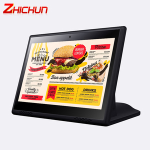 Comida rápida Pantalla de menú de 10,1 pulgadas Restaurante Tienda Pago Quiosco Escritorio IPS Pantalla HD Android RK3128 Pantalla táctil capacitiva - Product Image 5