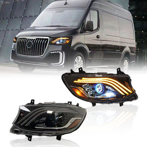 LED koşu lambaları ile 2023 Maybach Sprinter farlar için Flyfishp 2019 2020 2021 2022 2023 far - Product Image 1
