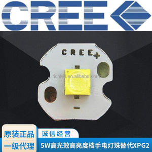 Yüksek ışık lümen XP serisi led ışık 5W LED 3V LED creeXPG3 XPG2 diyot CREEchip CRI80 90CRI yüksek güç lambası ile pcb kartı üzerinde - Product Image 2