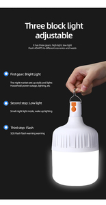 Multi-Function 90W 120W 200W LED Bulbs Rechargeable Emergency <strong>Light</strong> With Battery Backup LED Bulb Emergency - Product Image 4
