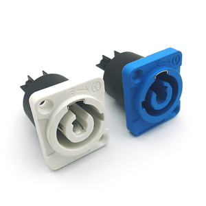 Conector de montaje en Panel de entrada y salida de alimentación hembra Powercon impermeable de 3 pines - Product Image 4