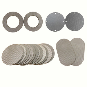 Filtro a maglia sinterizzata multistrato in acciaio inossidabile a forma di foro quadrato silenziatore filtro fiamma scaricatore fiamma nucleo pompa - Product Image 4