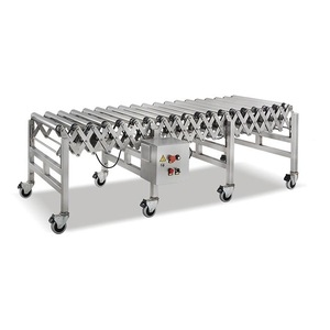 Hecho en China Calidad Venta directa de fábrica SUS304 Acero inoxidable Logística Industria Contenedor Carga Transportador de gravedad - Product Image 1