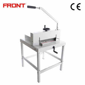 FRONT 4305 Manual Desktop Paper <strong>Cutter</strong> Convenient Operation 30-430mm Cutting Size <strong>50mm</strong> Thickness Optical Cutting Line - Product Image 2