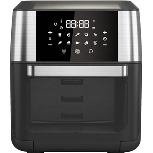 Nuovo stile 12L touch control friggitrice ad aria forno con finestra di cottura a vista pentola singola 1700W display a LED 12L friggitrice ad aria tostapane - Product Image 2