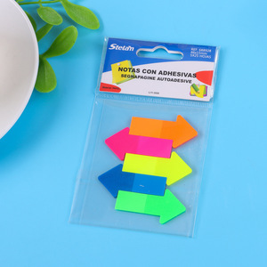 Cute Translucent Color Highlight <strong>Index</strong> Stickers Thin Strip Arrow Mark Sticky <strong>Note</strong> for Stationery <strong>Notebooks</strong> Paper Material - Product Image 2