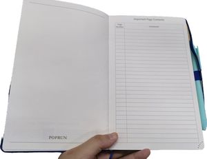 Mini blocs de notas reutilizables para niñas bonitas, libro de pegatinas para niños, cuaderno de tapa dura personalizado - Product Image 5