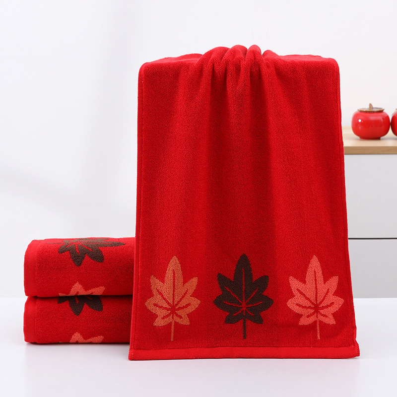 Maple leaf red