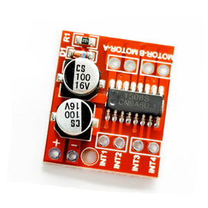Modulo di azionamento del motore a corrente continua a 2 vie inversa e inversa velocità PWM Regula doppio H Bridge Stepper Motor Mini L298N - Product Image 2