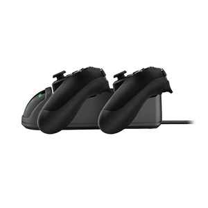 适用于PS4/PS4 Slim/PS4 Pro游戏手柄充电器快速充电站，带LED指示灯屏幕，用于PS4控制器充电座 - Product Image 2