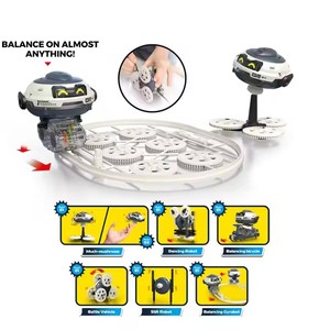 7合1多功能DIY电动机器人玩具陀螺套装陀螺玩具平衡陀螺迷你玩具 - Product Image 2