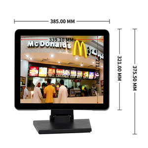 Prezzo di fabbrica VESA schermo intero piatto schermo LCD Monitor Touch Screen capacitivo per ATM POS 15 pollici - Product Image 6