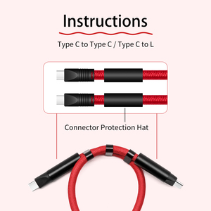USB C Cable 60W Fast Charging Cable Data Transfer <strong>2</strong> <strong>in</strong> <strong>1</strong> Fast Charger for Phone - Product Image 6