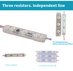 โมดูลไฟ LED DC12V LED โมดูล IP68กันน้ำมาตรฐาน CE ROHS รับประกัน5ปีโมดูลหัวฉีด LED smd3030สัญญาณไฟ