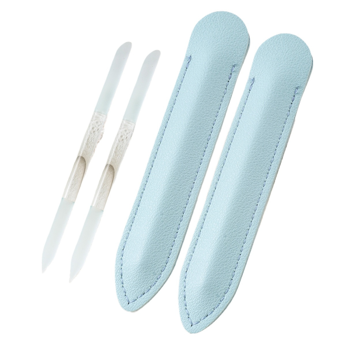 Clear White 2pcs+bag