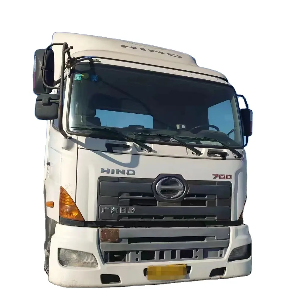 Camion pesante HINO 6 x4 6x2 6x6 usato hino trattore rimorchio testa camion 380hp hino rimorchio trattore testa camion