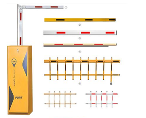 Top manifattura di parcheggio controllo di accesso braccio barriera di velocità regolabile barriera veicolare <span class=keywords><strong>gate</strong></span> con 1-6m Boom - Product Image 5