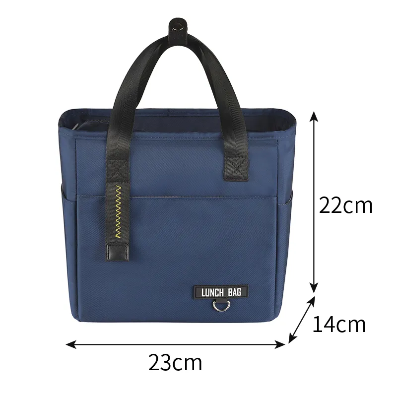 Runhui-bolsa térmica portátil de gran capacidad para Picnic, bolsa de almuerzo de tela aislante para bolsas refrigeradoras, bolsa aislante térmica