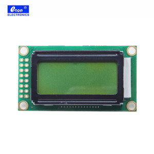 Custom 0802 Lcd 16 Pin Display 8x2 Character Yellow LCD Module - Product Image 4