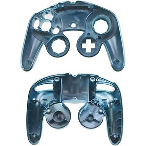 Voll chrom gehäuse Gehäuse vorne hinten Shell Cover für Gamecube NGC Controller mit ABXY L R Z Dpad Button - Product Image 4