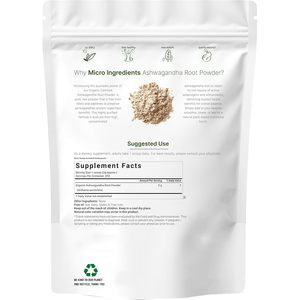 Superfood Vegan Ashwagandha ผงรากแบบไม่ใช้เจลแคปซูลอาหารเสริมสมุนไพรรองรับความแข็งแรงของผู้ใหญ่ - Product Image 2