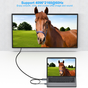 Cable HDMI a DisplayPort personalizado, fuente HDMI de 1,8 metros a Monitor DisplayPort Compatible con PC tarjeta gráfica portátil PS5 - Product Image 3