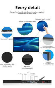 32/43/50/55 pulgadas Multi-in-One Multimedia LCD Pantalla táctil Interfaz de consulta de computadora - Product Image 5