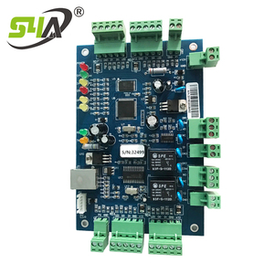 Controlador IP de 2 puertas, Control de acceso de alta seguridad, Software gratis