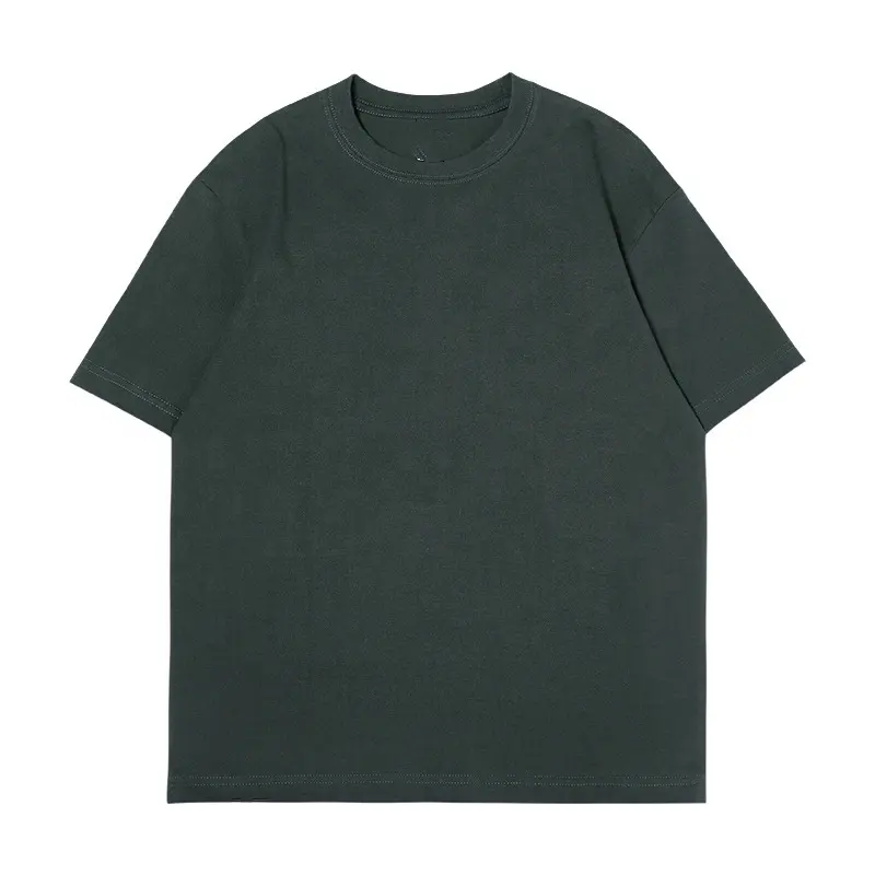 Хорошая цена, Мужская Высококачественная 100% хлопчатобумажная футболка в стиле ретро с индивидуальным логотипом, негабаритная футболка с круглым вырезом для мужчин