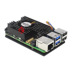 Newest Latest <strong>Raspberry</strong> <strong>Pi</strong> 5 <strong>case</strong> Aluminum Alloy Shell Enclosure Cooling Fan <strong>raspberry</strong> <strong>case</strong> for <strong>Raspberry</strong> <strong>Pi</strong> 4 5 armor <strong>case</strong> - Product Image 3