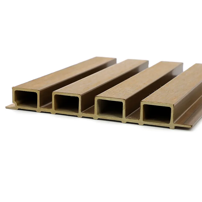 Luxus Holz PVC Schaumstoff platte Innendekoration für Hotel abdeckung Wasserdichte Wpc Pe Deckenplatte
