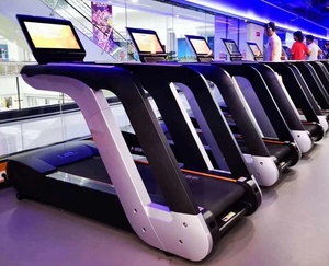 Macchina professionale da palestra commerciale tapis roulant di lusso 21.5 elettrica "LED LCD Touch Screen tapis roulant macchina da allenamento - Product Image 1