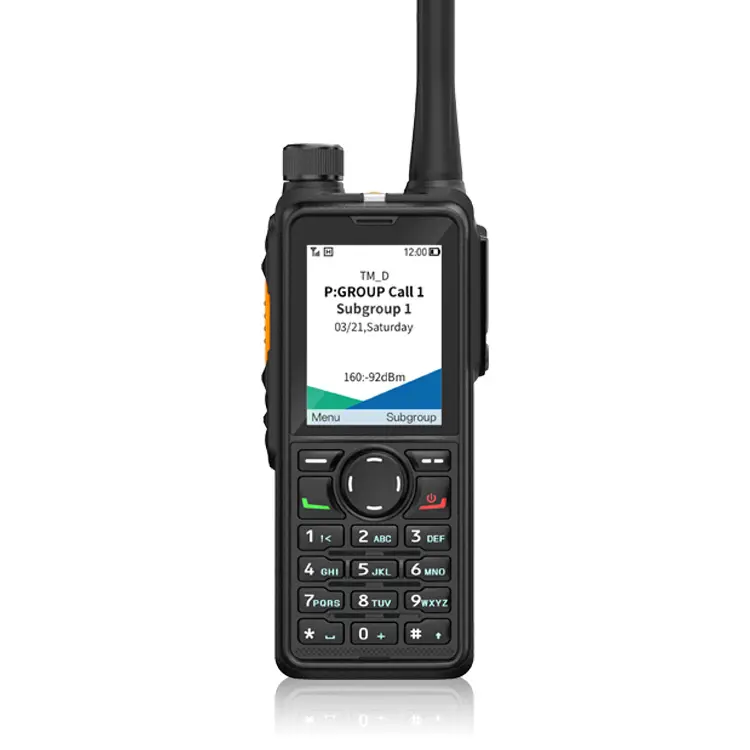 วิทยุสื่อสารสองทางสำหรับ Hytera HP780 HP785G HP785คลื่นความถี่คู่ VHF UHF DMR