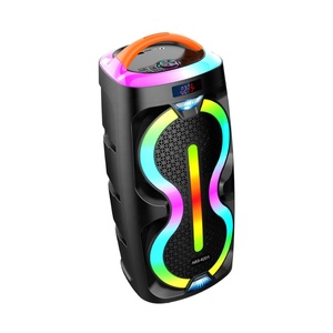 2024 nuevo multifuncional grande doble 6,5 pulgadas al aire libre baile cuadrado colorido 30W sistema de sonido de alto volumen DJ altavoz Bluetooth - Product Image 5